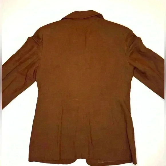 Armani Exchange Womens Linen Blazer Size 2 - Picture 8 of 8